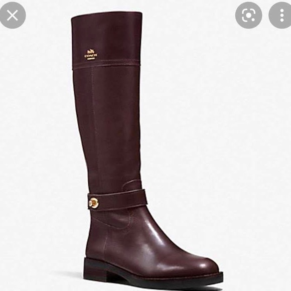 Coach Shoes Brown Coach Riding Boots Poshmark